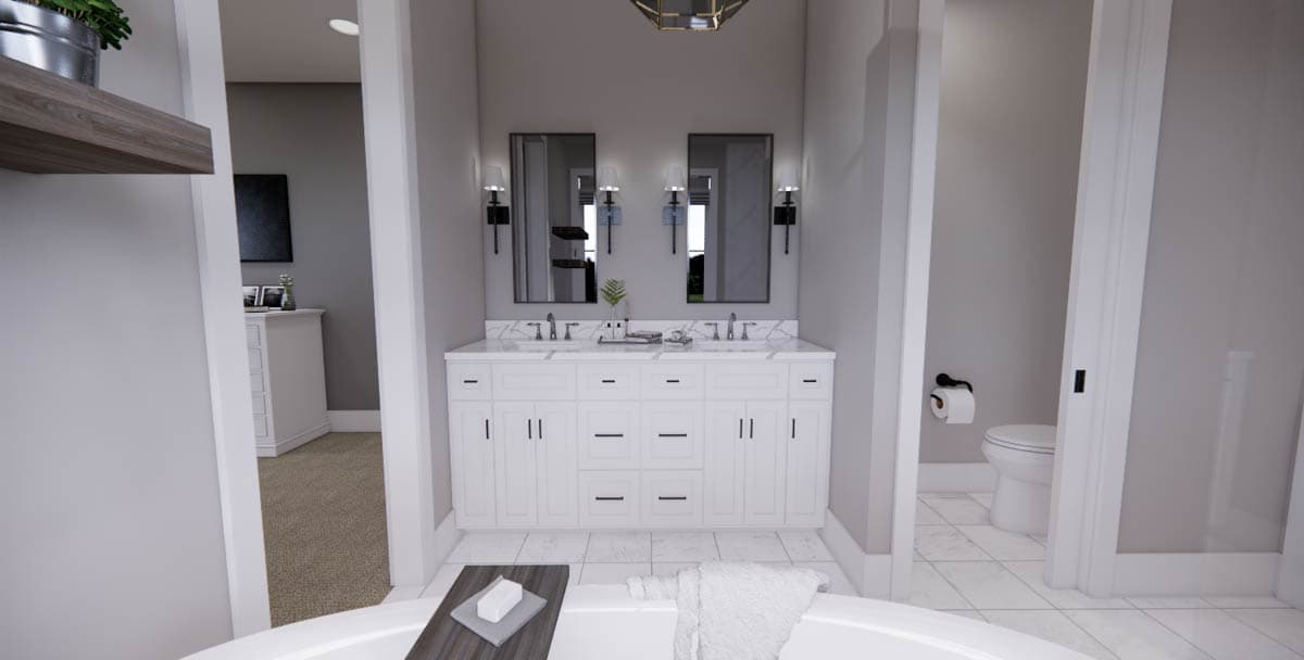 Plan 14677RK: 4-Bed Modern Farmhouse Plan with Two Laundry Rooms - Image #32 - Craftsman, Farmhouse, Modern Farmhouse, New American, Traditional