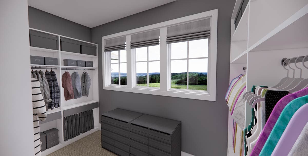 Plan 14677RK: 4-Bed Modern Farmhouse Plan with Two Laundry Rooms - Image #34 - Craftsman, Farmhouse, Modern Farmhouse, New American, Traditional