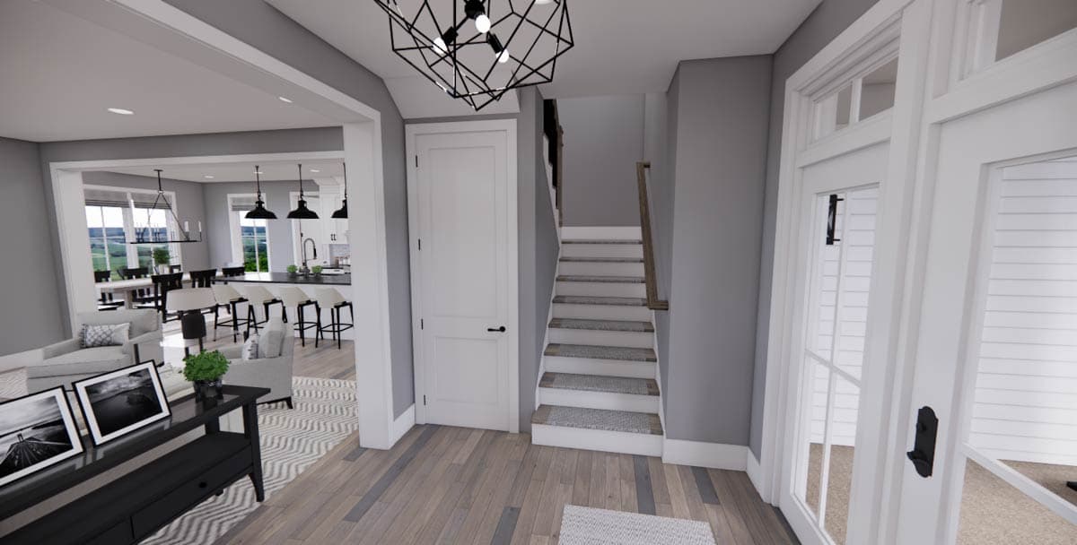 Plan 14677RK: 4-Bed Modern Farmhouse Plan with Two Laundry Rooms - Image #35 - Craftsman, Farmhouse, Modern Farmhouse, New American, Traditional