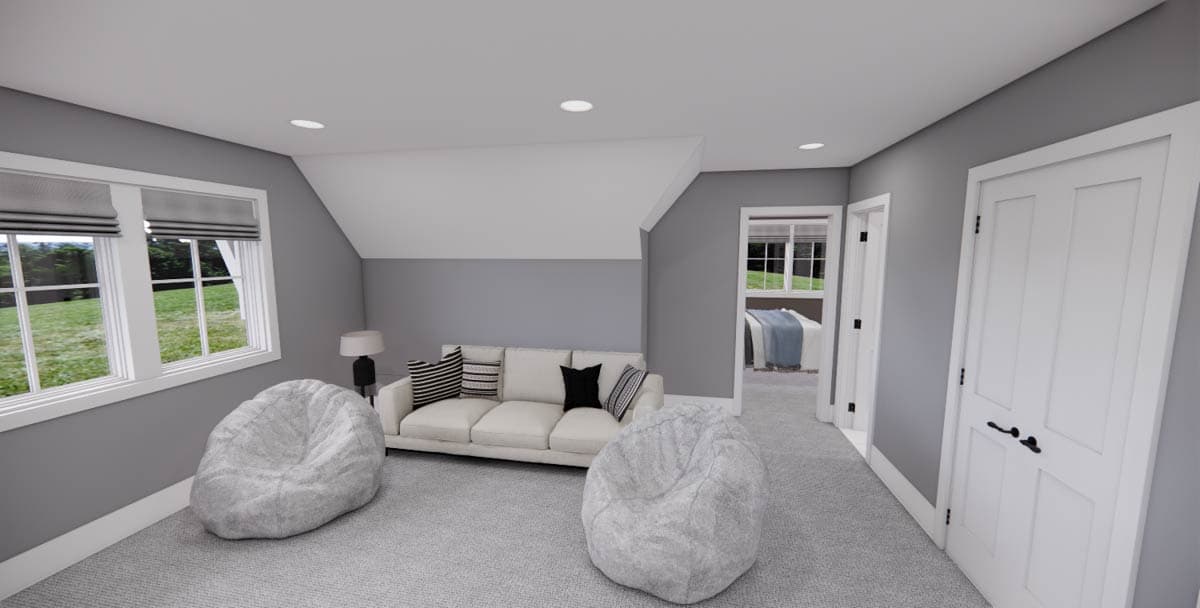 Plan 14677RK: 4-Bed Modern Farmhouse Plan with Two Laundry Rooms - Image #37 - Craftsman, Farmhouse, Modern Farmhouse, New American, Traditional