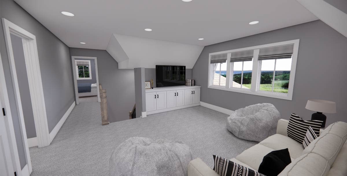 Plan 14677RK: 4-Bed Modern Farmhouse Plan with Two Laundry Rooms - Image #38 - Craftsman, Farmhouse, Modern Farmhouse, New American, Traditional