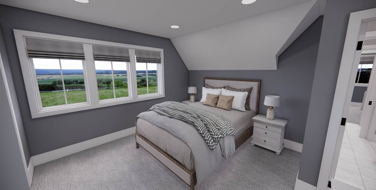 Plan 14677RK: 4-Bed Modern Farmhouse Plan with Two Laundry Rooms - Image #42 - Craftsman, Farmhouse, Modern Farmhouse, New American, Traditional