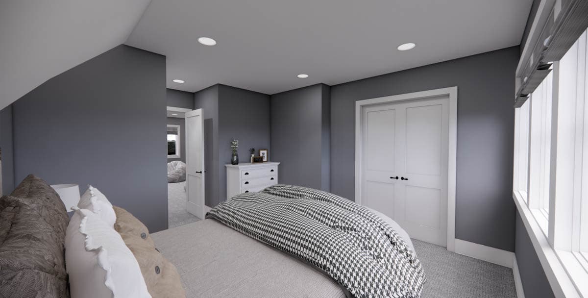 Plan 14677RK: 4-Bed Modern Farmhouse Plan with Two Laundry Rooms - Image #43 - Craftsman, Farmhouse, Modern Farmhouse, New American, Traditional