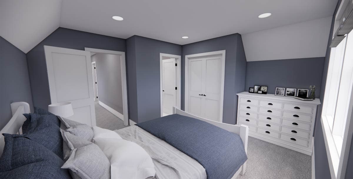 Plan 14677RK: 4-Bed Modern Farmhouse Plan with Two Laundry Rooms - Image #46 - Craftsman, Farmhouse, Modern Farmhouse, New American, Traditional