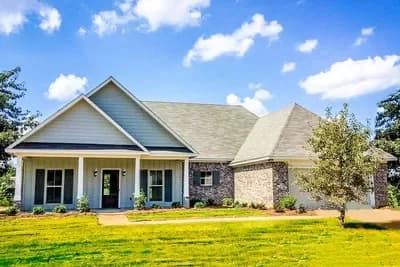 One-Level Southern House Plan 