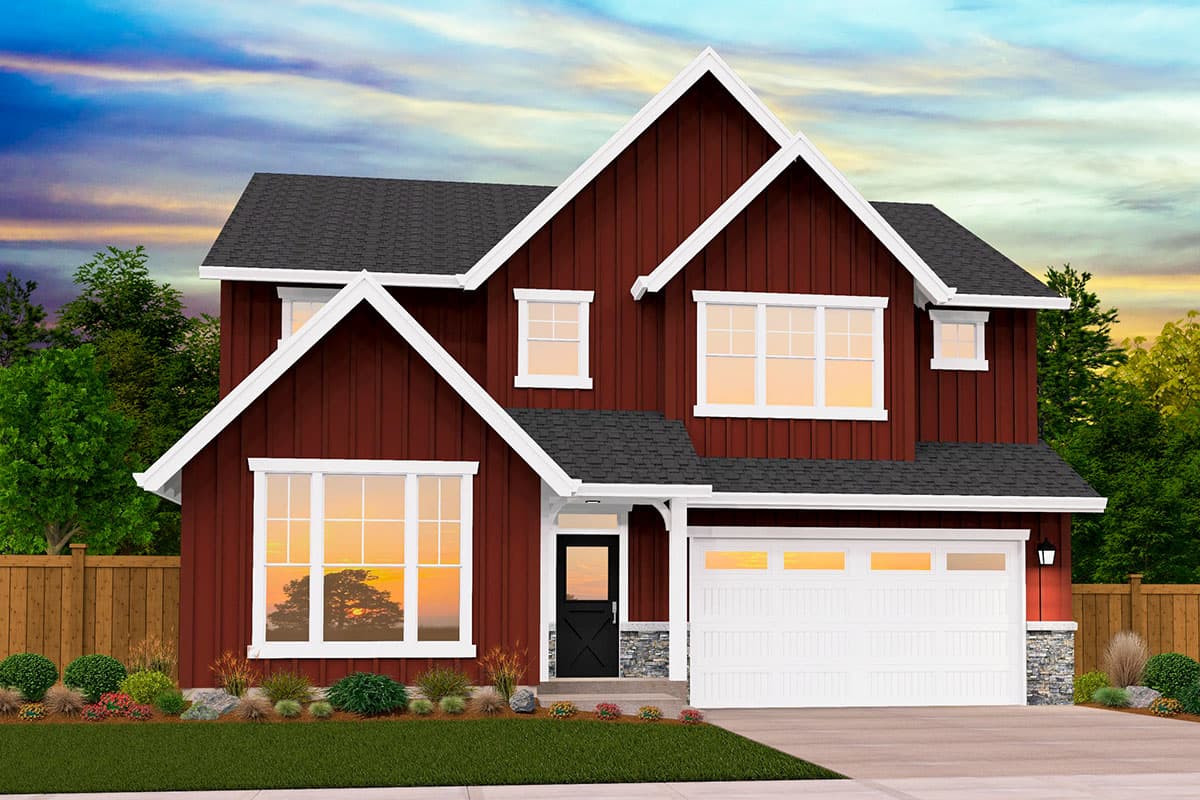 Plan 85291MS: Lavish 4-Bed Exclusive Farmhouse Plan with Garage Shop - Image #4 - Country, Farmhouse, Modern Farmhouse, Northwest