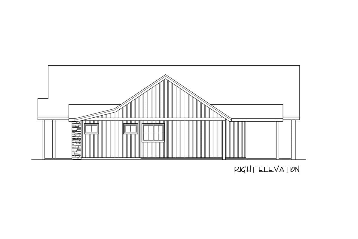 Plan 85298MS: Exclusive One-Story Modern Farmhouse Plan with Private Master Patio - Image #12 - Country, Craftsman, Farmhouse, Modern Farmhouse, New American, Ranch