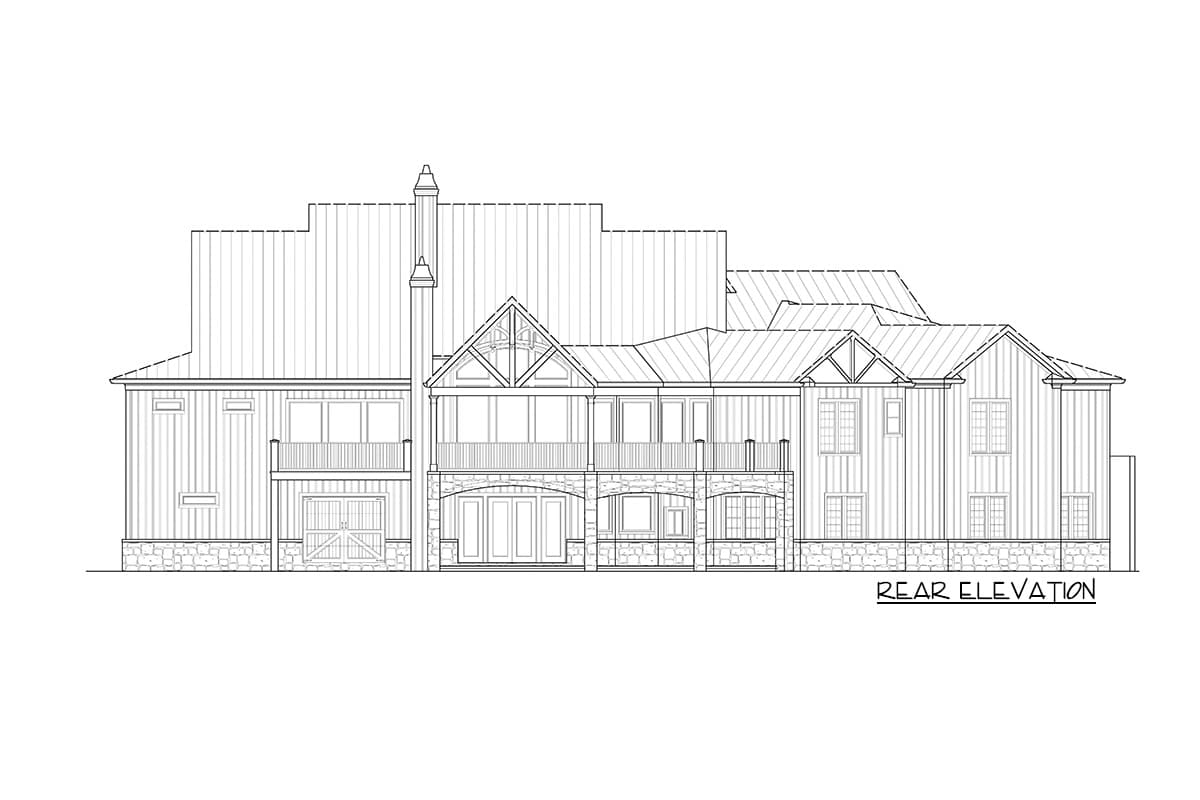 Plan 25663GE: Grand One-Level Farmhouse Plan with Optional Lower Level - Image #17 - Country, Craftsman, Farmhouse, Modern Farmhouse, Mountain