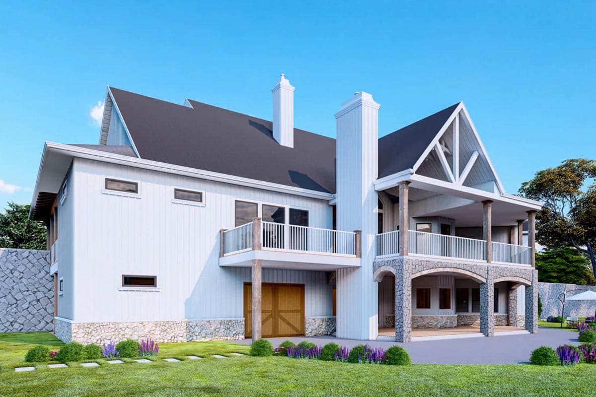 Plan 25663GE: Grand One-Level Farmhouse Plan with Optional Lower Level - Image #6 - Country, Craftsman, Farmhouse, Modern Farmhouse, Mountain