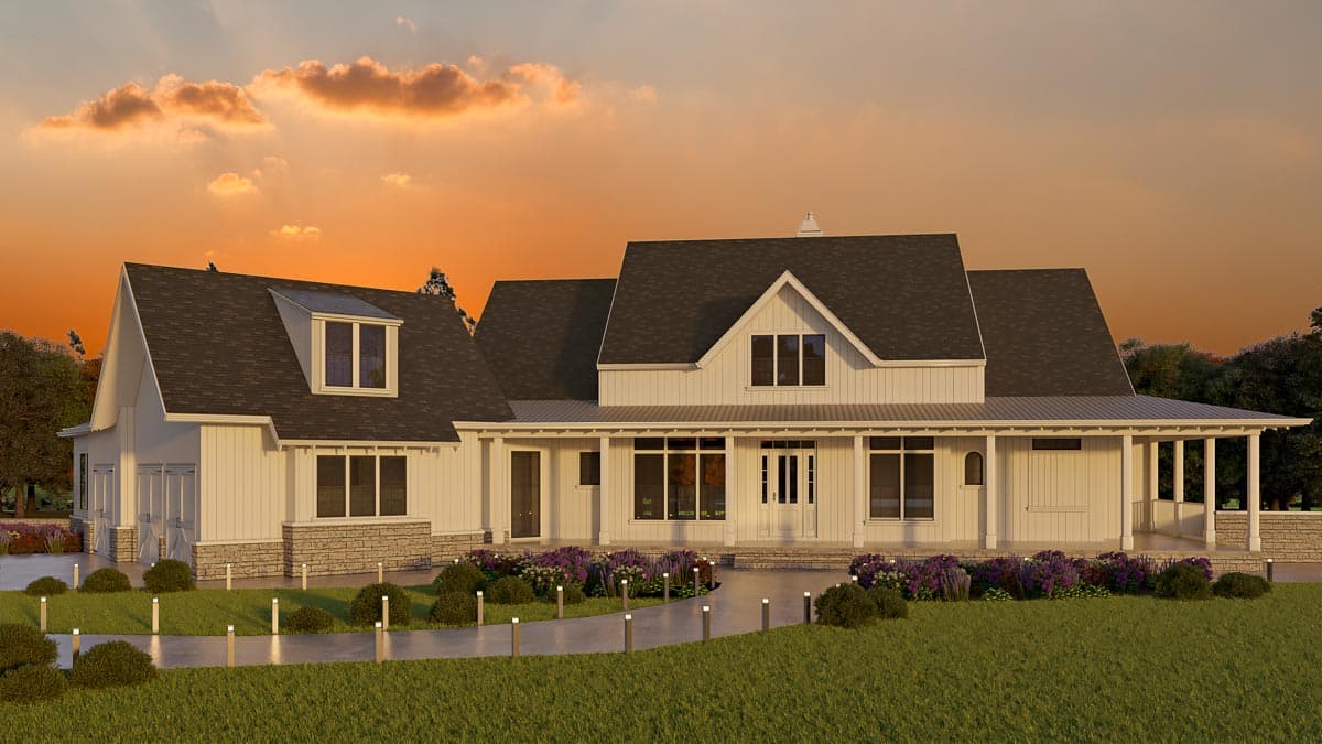 Plan 25663GE: Grand One-Level Farmhouse Plan with Optional Lower Level - Image #15 - Country, Craftsman, Farmhouse, Modern Farmhouse, Mountain