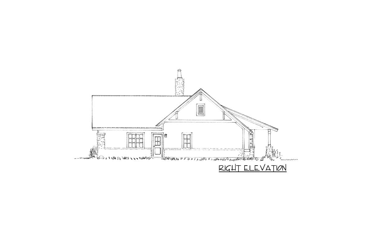 Plan 12958KN: Exquisite One-Story House Plan with 3 Bedrooms - Image #6 - Country, Farmhouse, Modern Farmhouse, Ranch