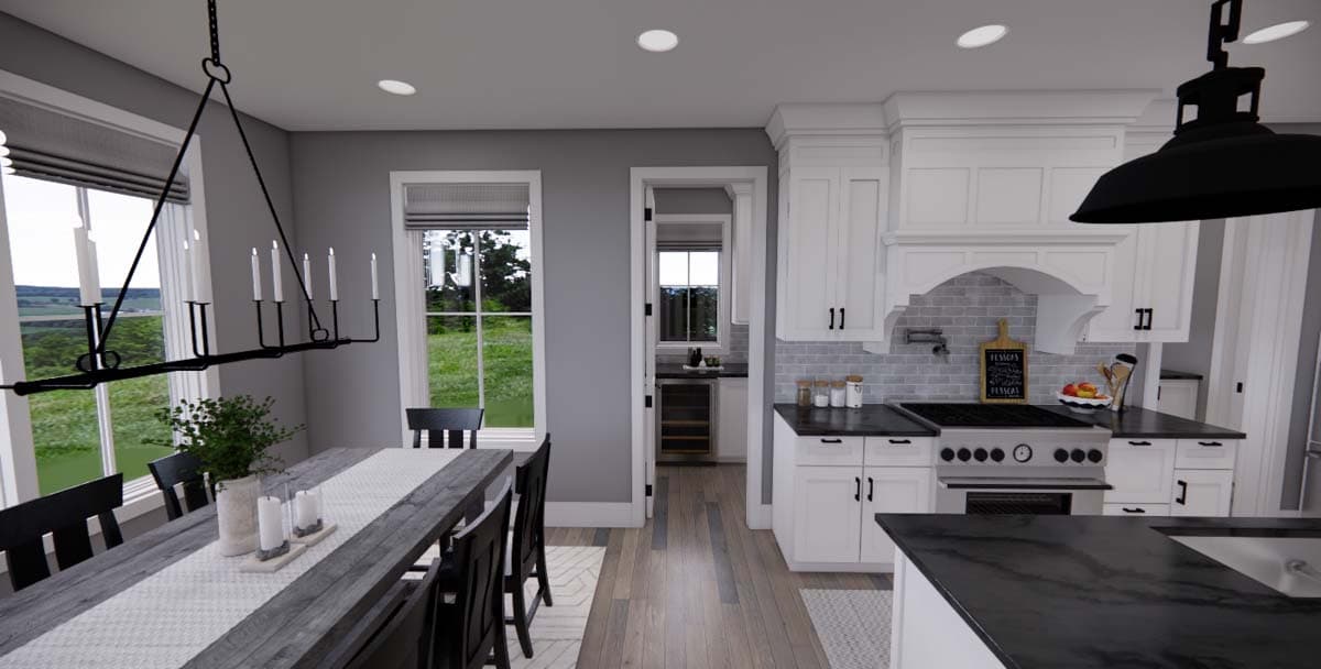 Plan 14678RK: Master-Up Modern Farmhouse Plan 2-Sided Fireplace - Image #23 - Country, Craftsman, Farmhouse, Modern Farmhouse, New American, Traditional