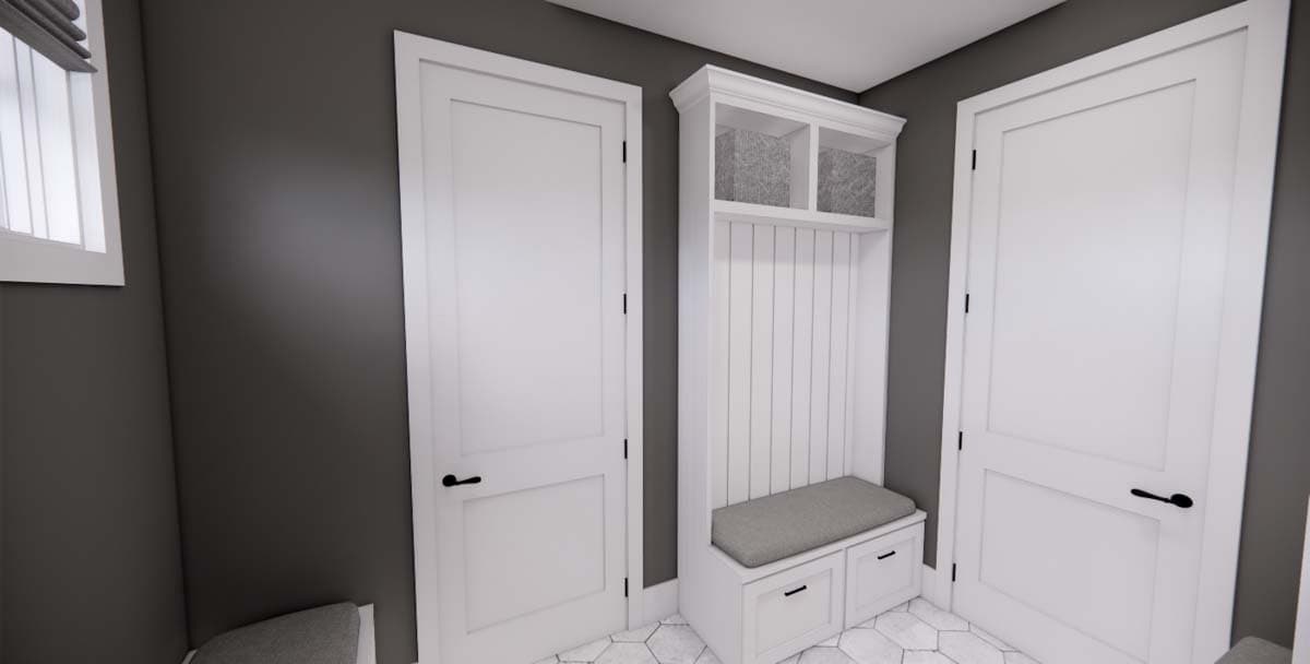 Plan 14678RK: Master-Up Modern Farmhouse Plan 2-Sided Fireplace - Image #26 - Country, Craftsman, Farmhouse, Modern Farmhouse, New American, Traditional