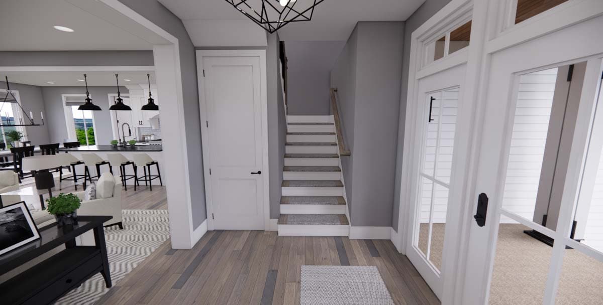 Plan 14678RK: Master-Up Modern Farmhouse Plan 2-Sided Fireplace - Image #28 - Country, Craftsman, Farmhouse, Modern Farmhouse, New American, Traditional