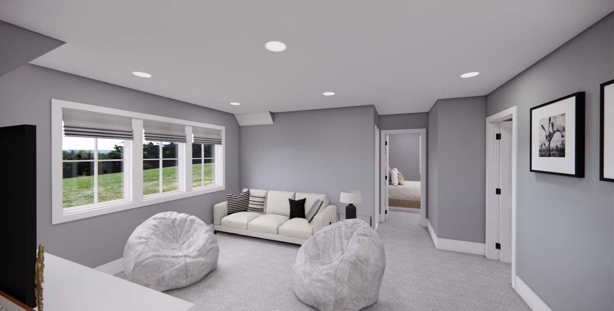 Plan 14678RK: Master-Up Modern Farmhouse Plan 2-Sided Fireplace - Image #29 - Country, Craftsman, Farmhouse, Modern Farmhouse, New American, Traditional