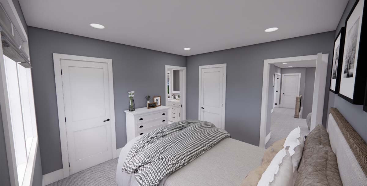 Plan 14678RK: Master-Up Modern Farmhouse Plan 2-Sided Fireplace - Image #33 - Country, Craftsman, Farmhouse, Modern Farmhouse, New American, Traditional