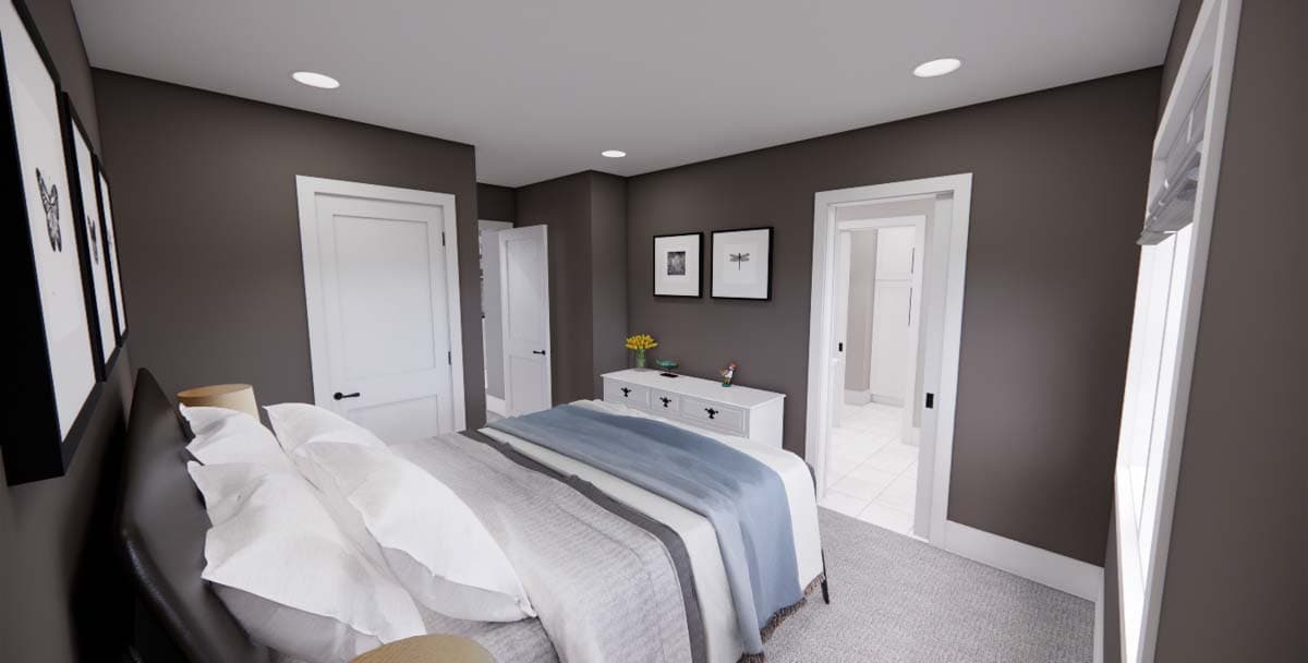 Plan 14678RK: Master-Up Modern Farmhouse Plan 2-Sided Fireplace - Image #37 - Country, Craftsman, Farmhouse, Modern Farmhouse, New American, Traditional