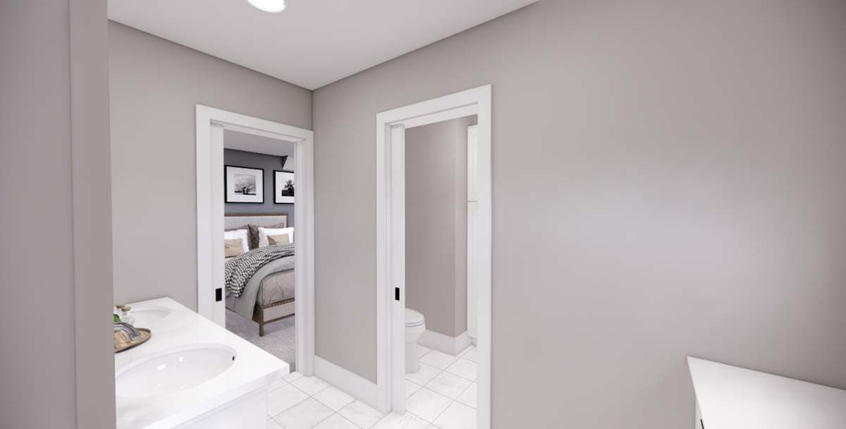 Plan 14678RK: Master-Up Modern Farmhouse Plan 2-Sided Fireplace - Image #38 - Country, Craftsman, Farmhouse, Modern Farmhouse, New American, Traditional