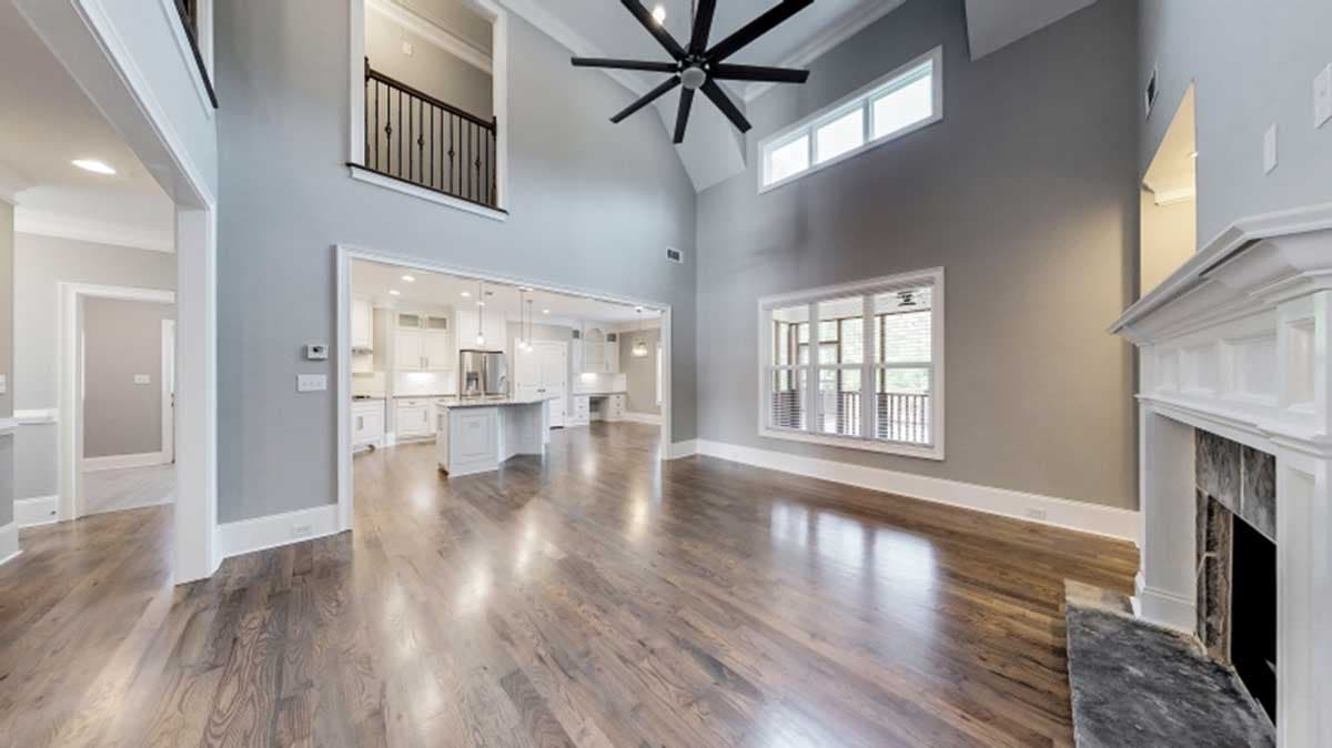 Plan 710116BTZ: 2-Story Home Plan with Angled Kitchen Island - Image #5 - European, French Country, Southern, Traditional