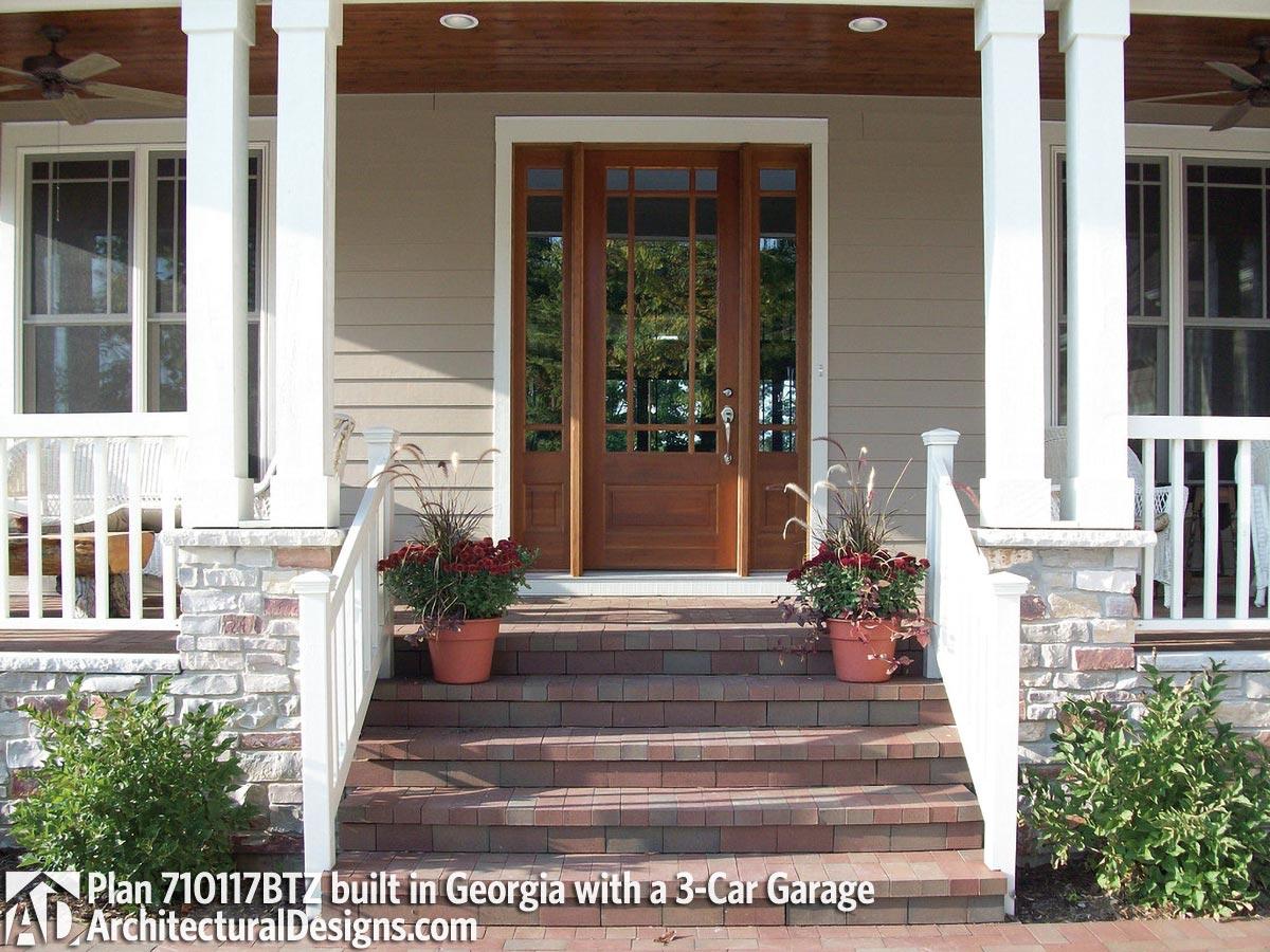 Plan 710117BTZ: Courtyard-Entry House Plan with Optional Second Floor - Image #5 - Craftsman, European, Tudor