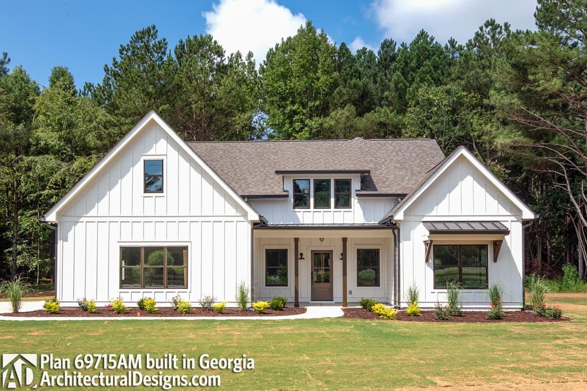 build gallery item - House Plan 69715AM Comes to Life in Georgia