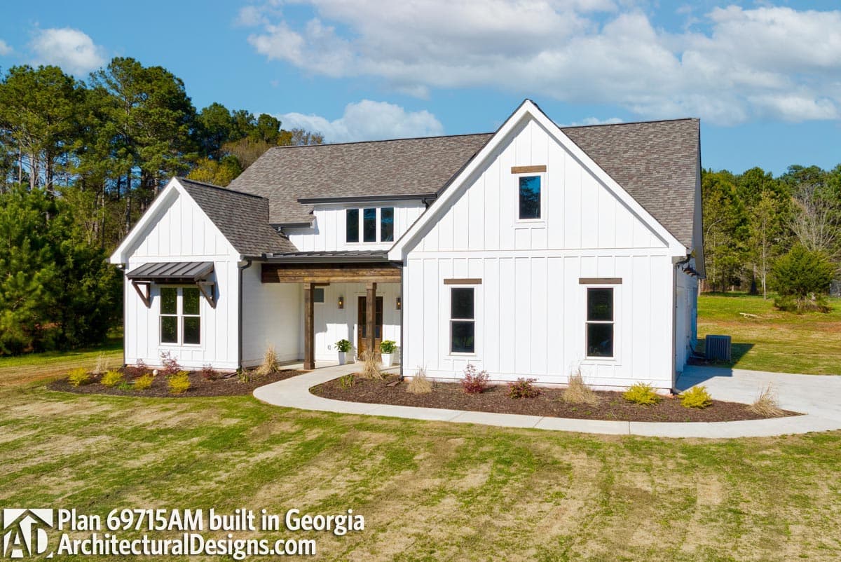 build gallery item - House Plan 69715AM Comes to Life in Georgia