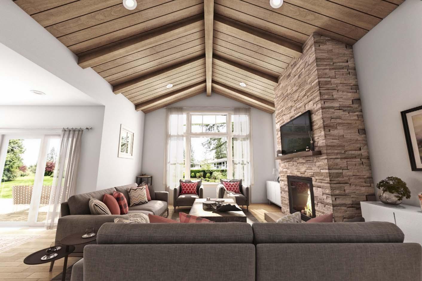 Plan 69715AM: 3-Bed New American House Plan with Vaulted Great Room - 1878 Sq Ft - Virtual Tour Cover Image - Cottage, Country, Modern Farmhouse, New American