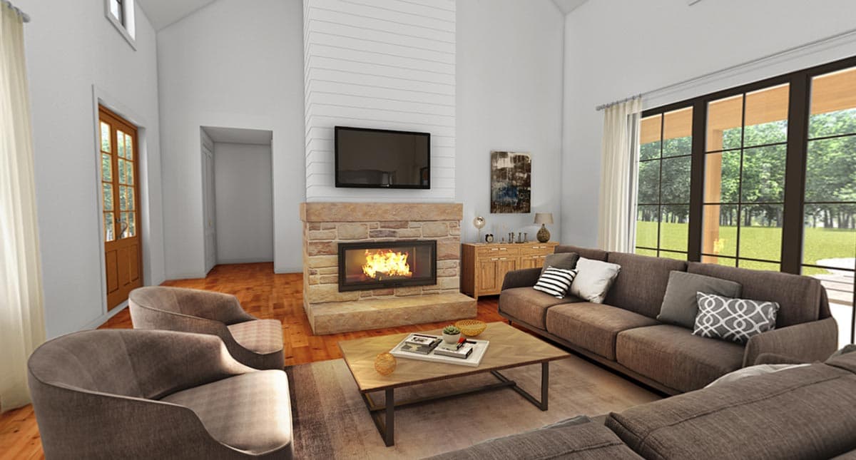 Plan 69714AM: Marvelous New American House Plan with Large Covered Porches - Image #7 - Country, Farmhouse, Modern Farmhouse, New American, Northwest, Ranch