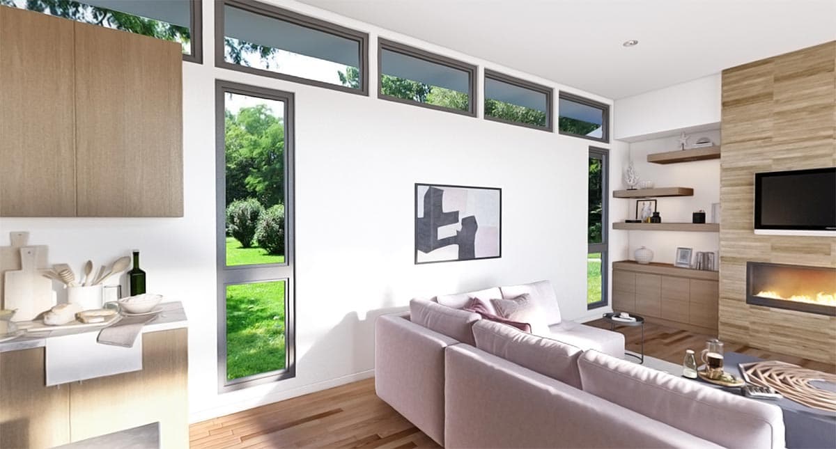Plan 69716AM: A Modern Beauty with Attached In-Law Suite - 2947 Sq Ft - Image #10 - Contemporary, Modern, Northwest