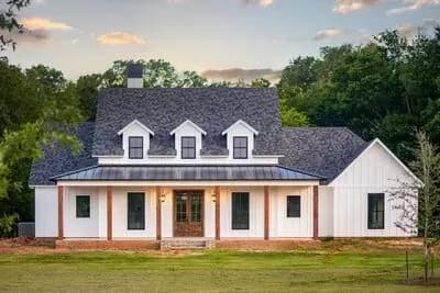 Desirable One-Level Farmhouse Plan with Ample Storage Space - 2520 Sq Ft