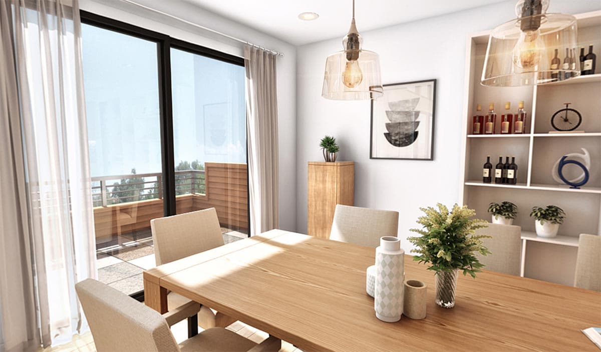 Plan 69722AM: Contemporary Northwest House Plan with Lower-Level Apartment - 2874 Sq Ft - Image #10 - Contemporary, Modern, Northwest