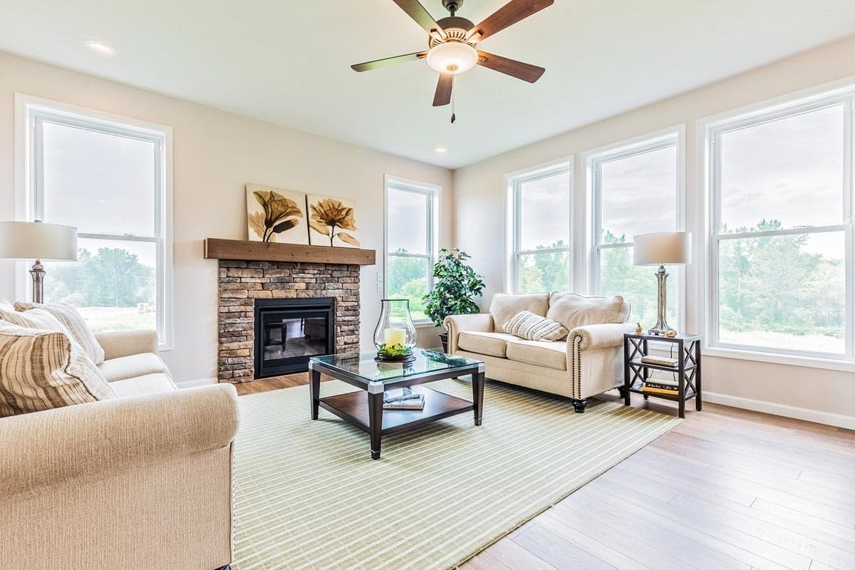 Plan 790061GLV: Beautiful 4-Bedroom House Plan with Second-Level Sleeping Rooms - Image #7 - Colonial, Traditional