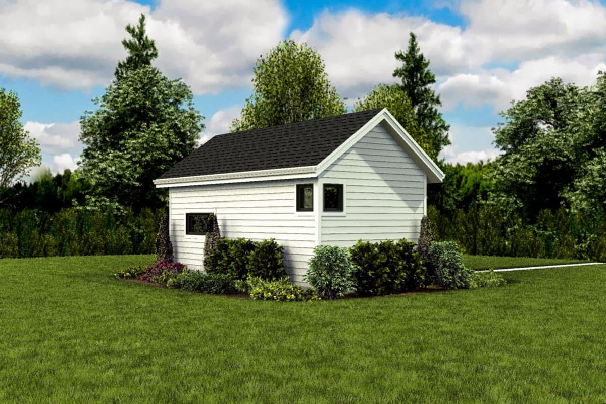 Plan 69720AM: Teeny Tiny House Plan - Image #6 - Cottage, Country, Vacation