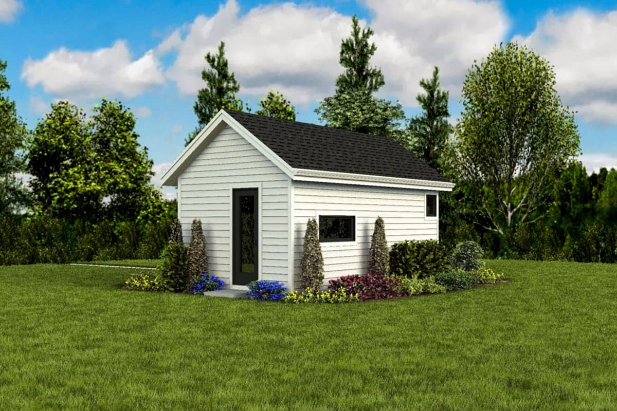 Plan 69720AM: Teeny Tiny House Plan - Image #9 - Cottage, Country, Vacation