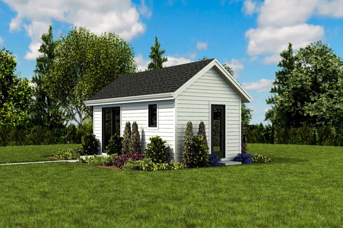 Plan 69720AM: Teeny Tiny House Plan - Image #11 - Cottage, Country, Vacation