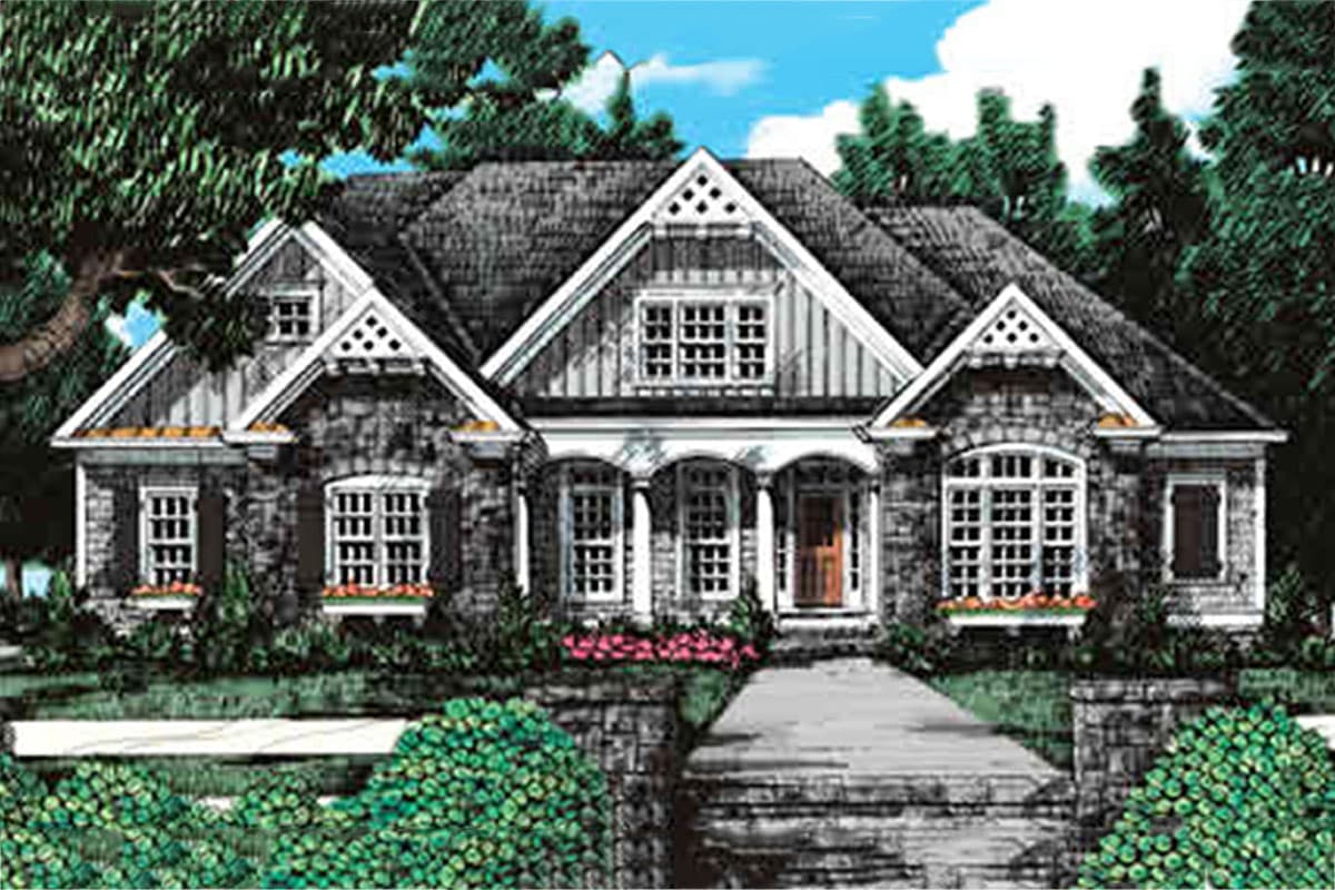 Plan 710128BTZ: 4-Bed House Plan with Upstairs Teen Suite - Image #12 - Country, Craftsman, New American, Southern