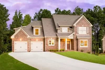 3-Bed House Plan with Vaulted Grand Room with Overlook