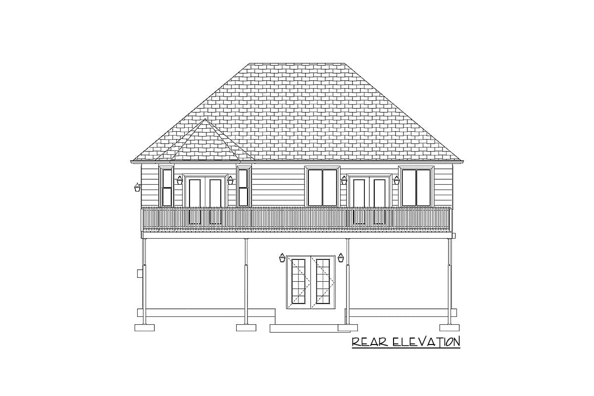 Plan 61322UT: Traditional One-Level House Plan with Main-Level Master - Image #28