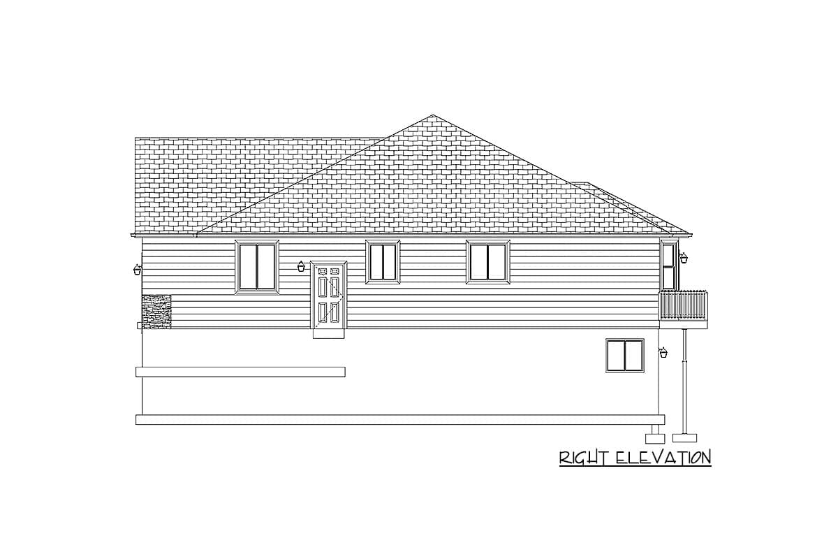 Plan 61322UT: Traditional One-Level House Plan with Main-Level Master - Image #29