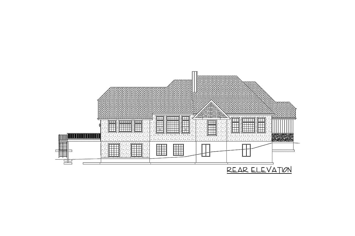 Plan 61324UT: Beautiful One-Level House Plan with Grand Finished Basement - Image #31 - Ranch, Traditional