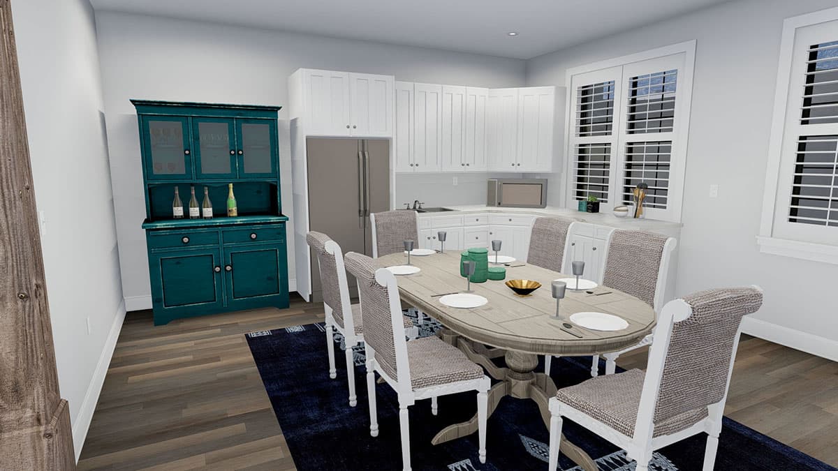 Plan 61324UT: Beautiful One-Level House Plan with Grand Finished Basement - Image #24 - Ranch, Traditional