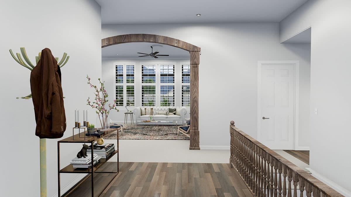 Plan 61324UT: Beautiful One-Level House Plan with Grand Finished Basement - Image #7 - Ranch, Traditional