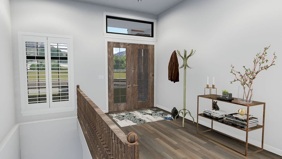 Plan 61324UT: Beautiful One-Level House Plan with Grand Finished Basement - Image #8 - Ranch, Traditional