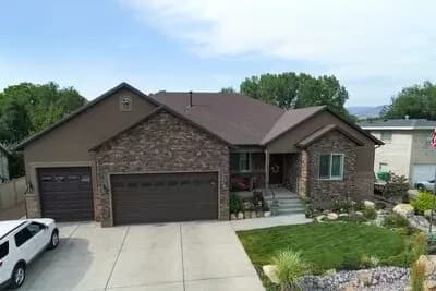 5-Bed Traditional House Plan with Additional Detached Garage 