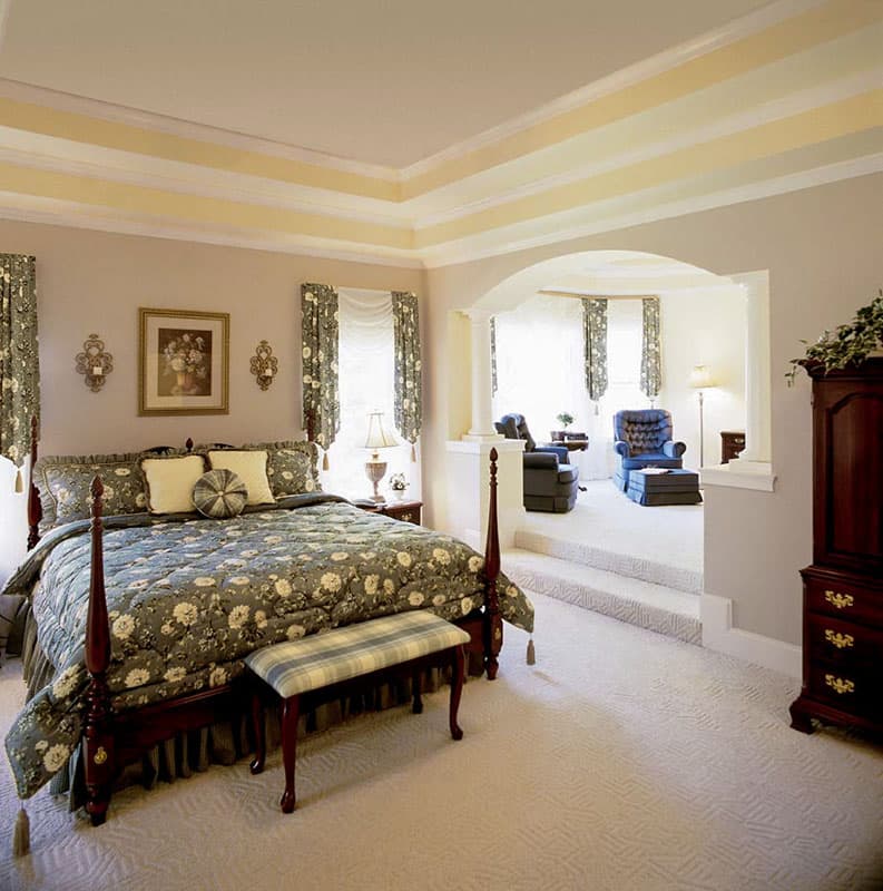 Plan 710135BTZ: Traditional House Plan with Wrapping Porch and 2-Story Family Room - Image #10 - Country, Southern, Traditional