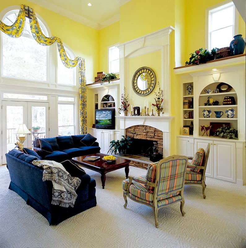 Plan 710135BTZ: Traditional House Plan with Wrapping Porch and 2-Story Family Room - Image #6 - Country, Southern, Traditional