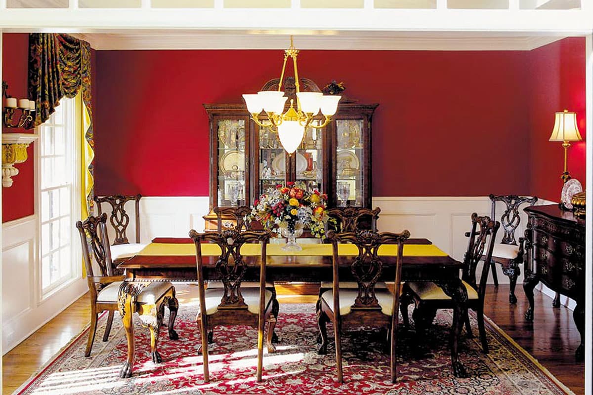 Plan 710135BTZ: Traditional House Plan with Wrapping Porch and 2-Story Family Room - Image #8 - Country, Southern, Traditional