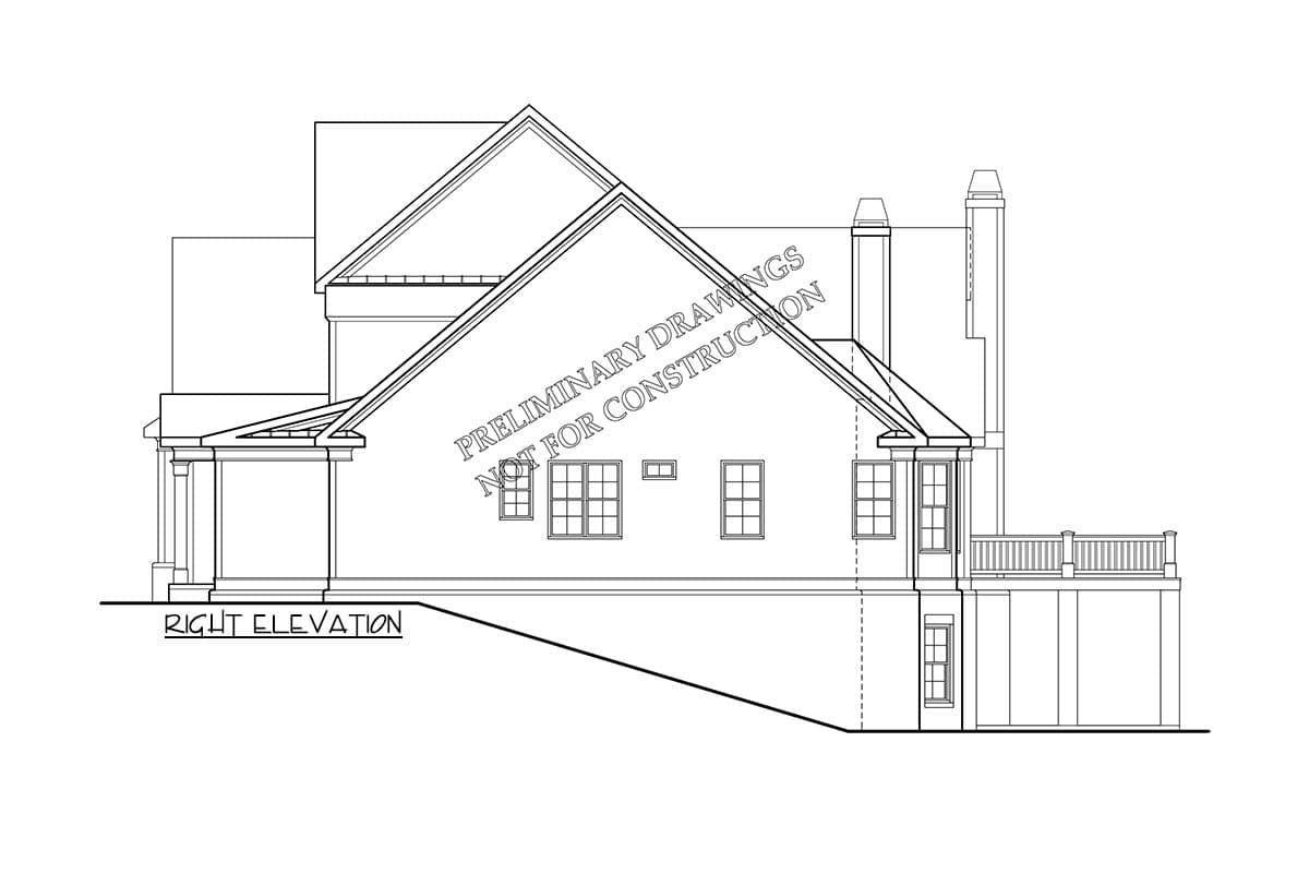 Plan 710123BTZ: Traditional House Plan with Vaulted Keeping Room - Image #14 - Southern, Traditional