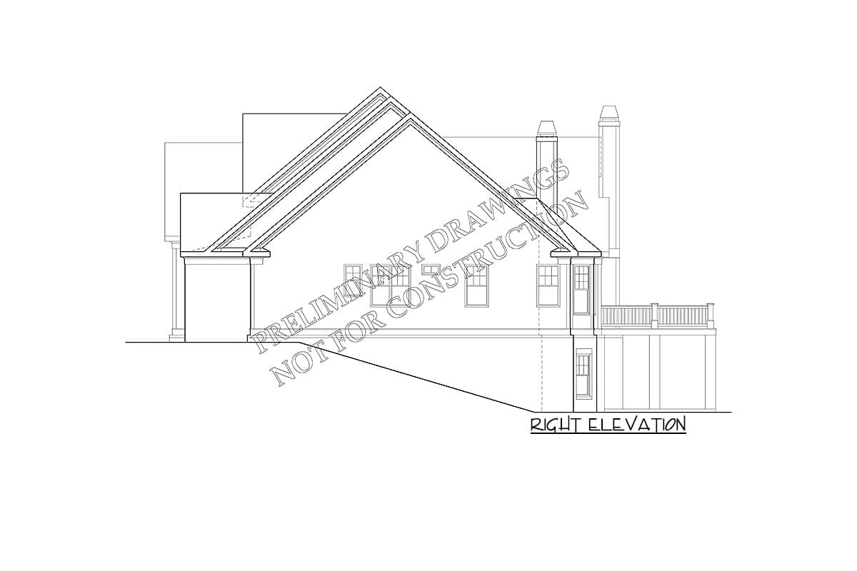 Plan 710124BTZ: Cottage-like House Plan with Cedar Shake and Stone Exterior - Image #4 - Cottage, Country, Shingle, Traditional