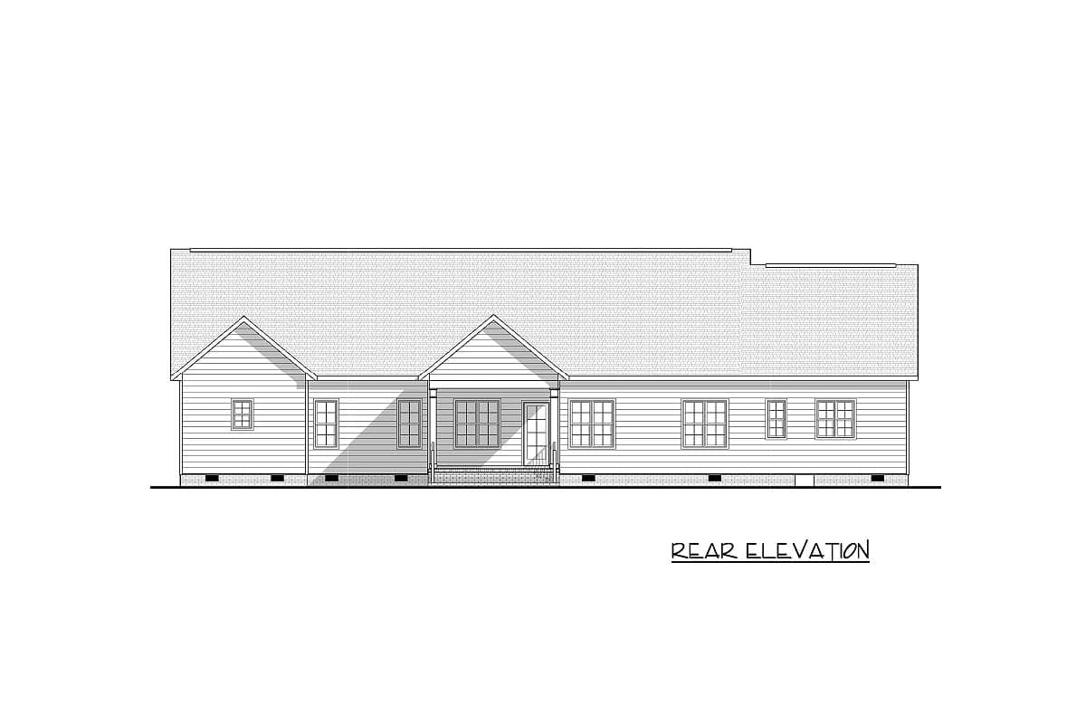 Plan 83604CRW: One-Level Craftsman House Plan with Split Bedrooms - Image #8 - Craftsman, Northwest, Ranch